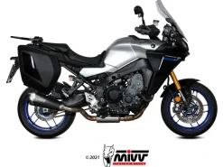 IMPIANTO COMPLETO MIVV DELTA RACEÂ INOX NERO YAMAHA TRACER 9 / GT / GT+ 2021-2024