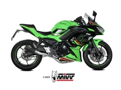 IMPIANTO COMPLETO MIVV MK3 CARBONIO KAWASAKI NINJA 650 2024-2025