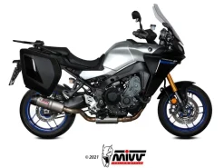 IMPIANTO COMPLETO MIVV OVAL TITANIO YAMAHA TRACER 9 / GT / GT+ 2021-2024