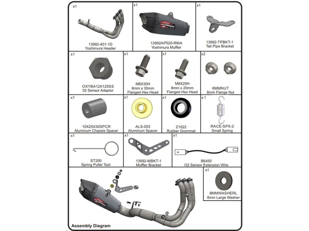 IMPIANTO COMPLETO RACING AT2 YOSHIMURA YAMAHA MT-09 2021-2024