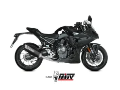 IMPIANTO COMPLETO SR-1 MIVV INOX NERO SUZUKI GSX-8R 2024