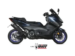 IMPIANTO COMPLETO SR-1 MIVV INOX NERO YAMAHA T-MAX 560 2022-2024