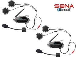 INTERFONO BLUETOOTH SENA 50R 5 COMANDI VOCALI 8 LINGUE + MESH 2.0 DOPPIO