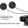 INTERFONO DOPPIO BLUETOOTH 5.0 SENA 5S COMANDI VOCALI 8 LINGUE