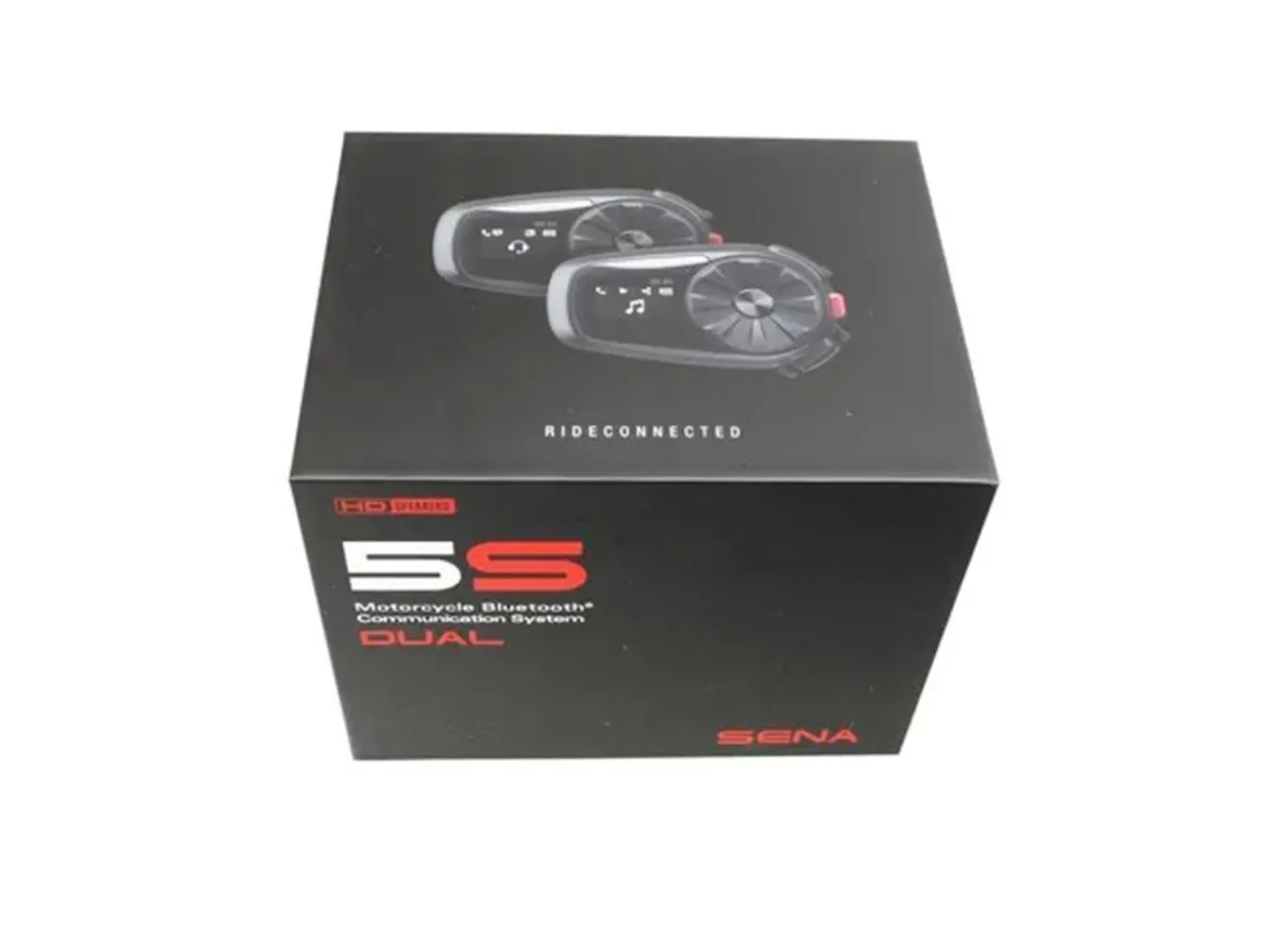 INTERFONO DOPPIO BLUETOOTH 5.0 SENA 5S COMANDI VOCALI 8 LINGUE