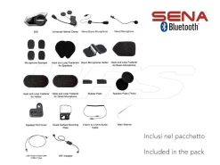 INTERFONO SINGOLO BLUETOOTH SENA 50S 5 COMANDI VOCALI 8 LINGUE + MESH 2.0