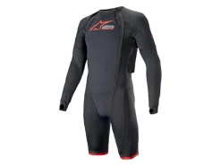 INTIMO CORTO TECH-AIR® NERO/ROSSO ALPINESTARS