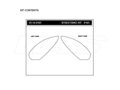 KIT ADESIVI SERBATOIO STOMPGRIP ICON BMW S 1000 R / RR 2020-2025