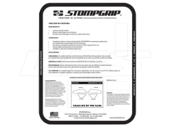 KIT ADESIVI SERBATOIO STOMPGRIP VOLCANO HONDA CBR 1000 RR-R 2020-2022