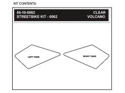 KIT ADESIVI SERBATOIO STOMPGRIP VOLCANO KTM 125 DUKE 2011-15