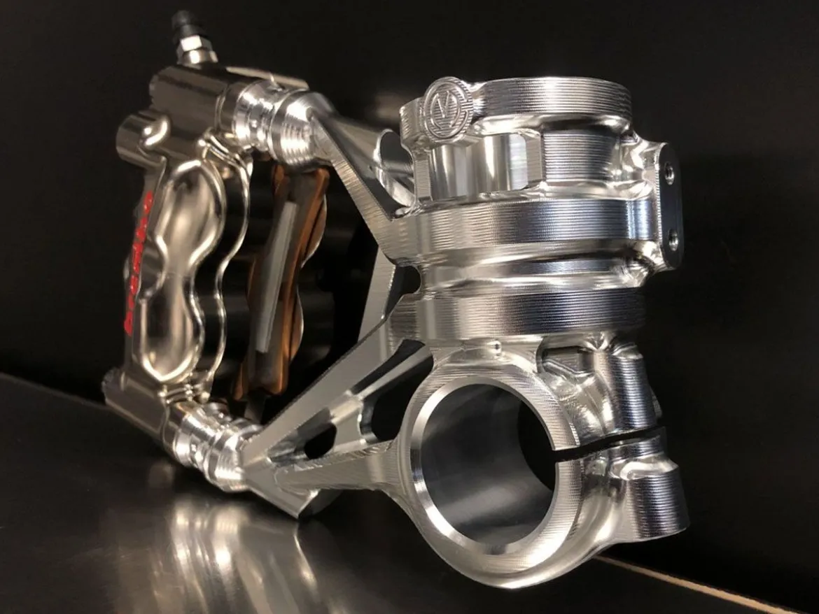 KIT ATTACCHI SBK MOTOCORSE PER FORCELLE OHLINS 108MM DUCATI PANIGALE V4 2018-2022
