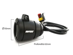 KIT FARETTI LATERALI LED WRS NERO BMW R 1250 GS 2019-2023