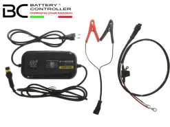 KIT PA CARICA BATTERIE BC BATTERY CONTROLLER DUETTO 12V PER BATTERIE GEL / ACIDO / LITIO