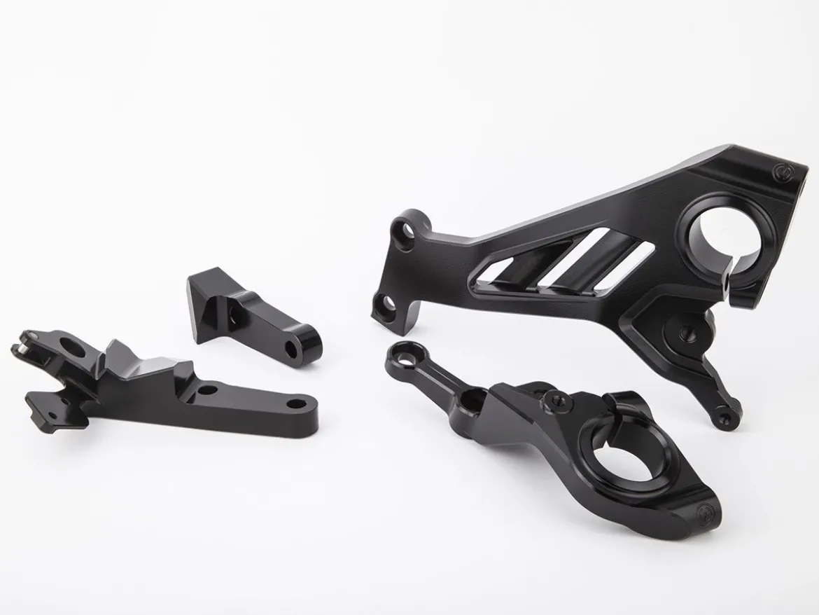 KIT PIASTRE TELAIO LATERALI MOTOCORSE DUCATI PANIGALE V4 2018-2021