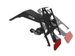 KIT PORTATARGA REGOLABILE DBK DUCATI HYPERMOTARD 698 MONO / RVE 2024