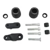 KIT PROTEZIONI TELAIO AMMORTIZZATE LIGHTECH SUZUKI GSX-R 1000 / R 2017-2024