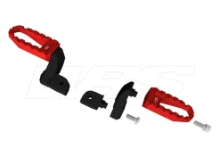 KIT RIALZI 20 MM PER POGGIAPIEDI CNC RACING TOURING DUCATI MULTISTRADA V4 RALLY / PIKES PEAK 2022-2024