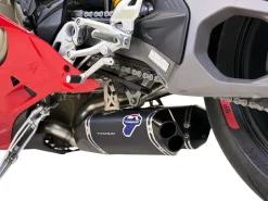 KIT SILENZIATORI SOTTOPANCIA TITANIO NERO + UPMAP TERMIGNONI DUCATI PANIGALE V4 / S 2025