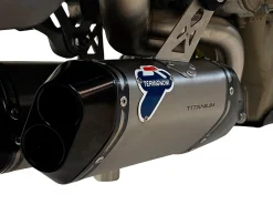 KIT SILENZIATORI SOTTOPANCIA TITANIO + UPMAP TERMIGNONI DUCATI STREETFIGHTER V4 / S 2025