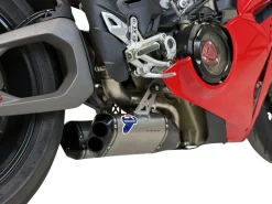 KIT SILENZIATORI SOTTOPANCIA TITANIO + UPMAP TERMIGNONI DUCATI PANIGALE V4 / S 2025