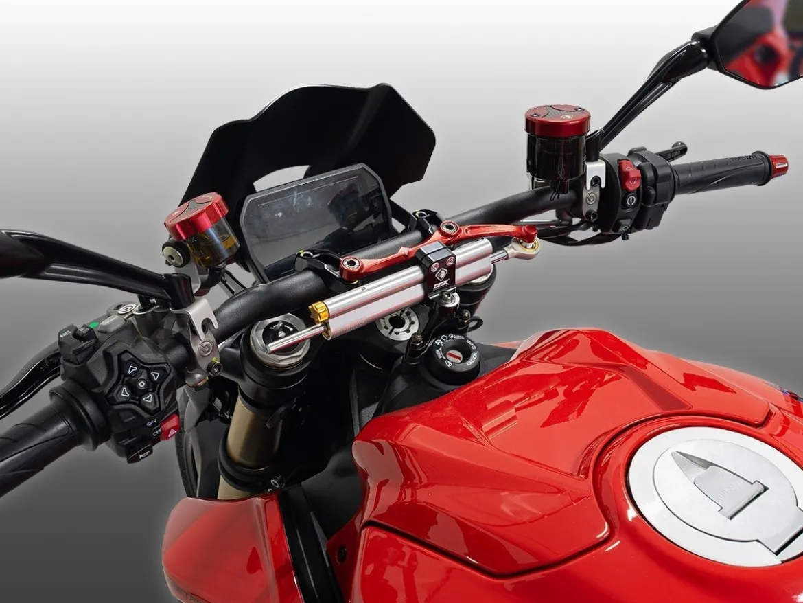 KIT SUPPORTO AMMORTIZZATORE STERZO DBK DUCATI PANIGALE V2 / S 2025