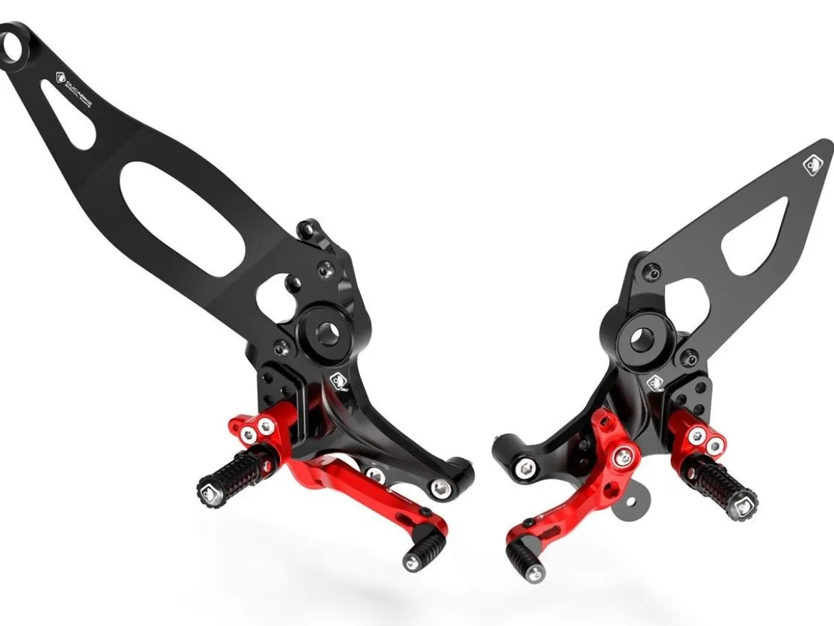 KIT SUPPPORTO PEDANE MONOPOSTO DBK DUCATI MONSTER 937 / SP 2021-2024