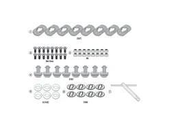 KIT TRASFORMAZIONE TELAIETTI GIVI BENELLI TRK 702 / X 2023-2024