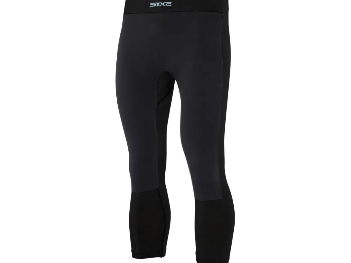 LEGGINGS ANTIVENTO IN LANA MERINO SIX2
