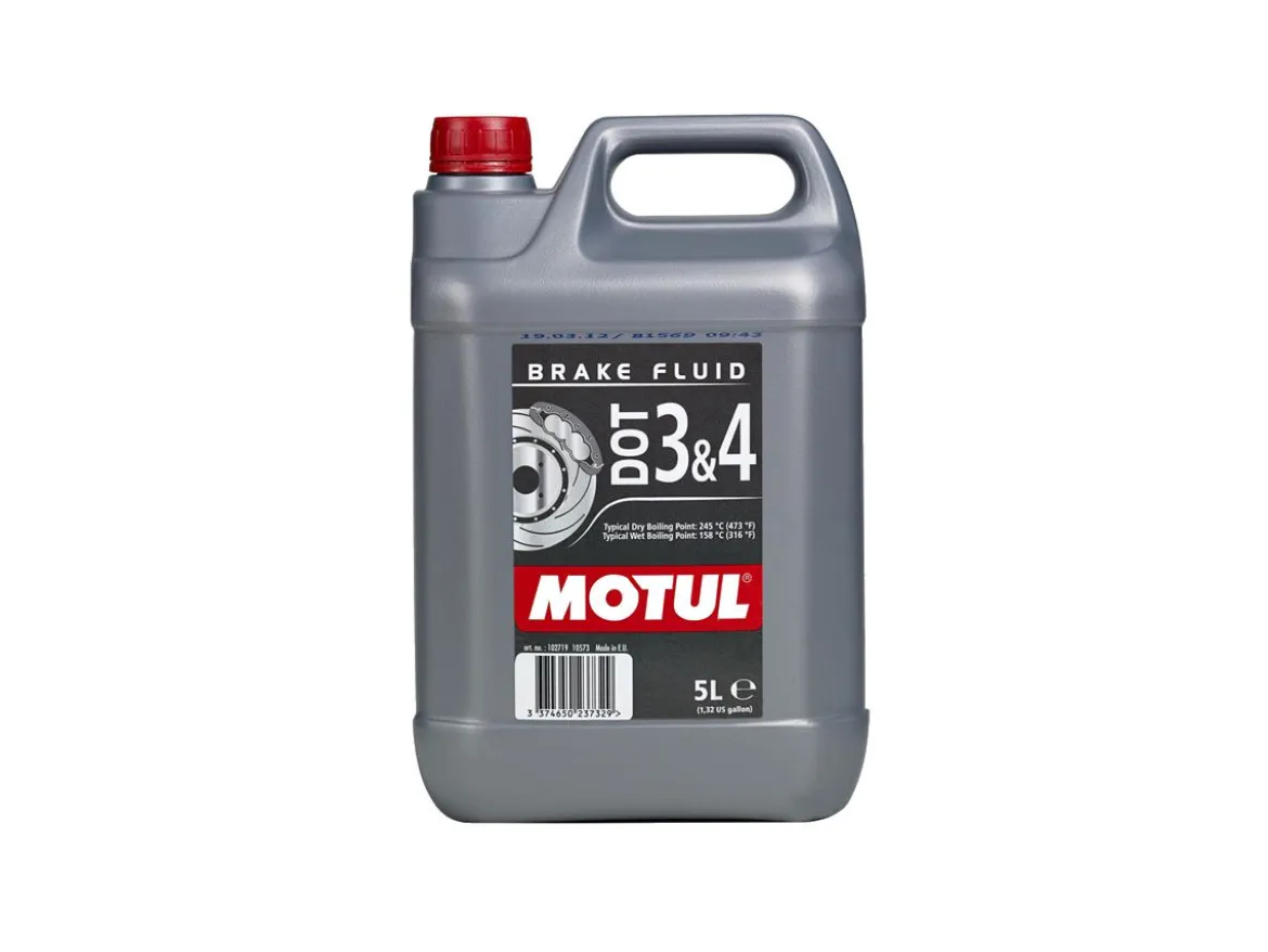 LIQUIDO FRENI SINTETICO MOTUL DOT 3/4 5LT
