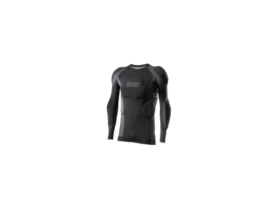 MAGLIA TECNICA A MANICHE LUNGHE CON PROTEZIONI RIMOVIBILI SIX2