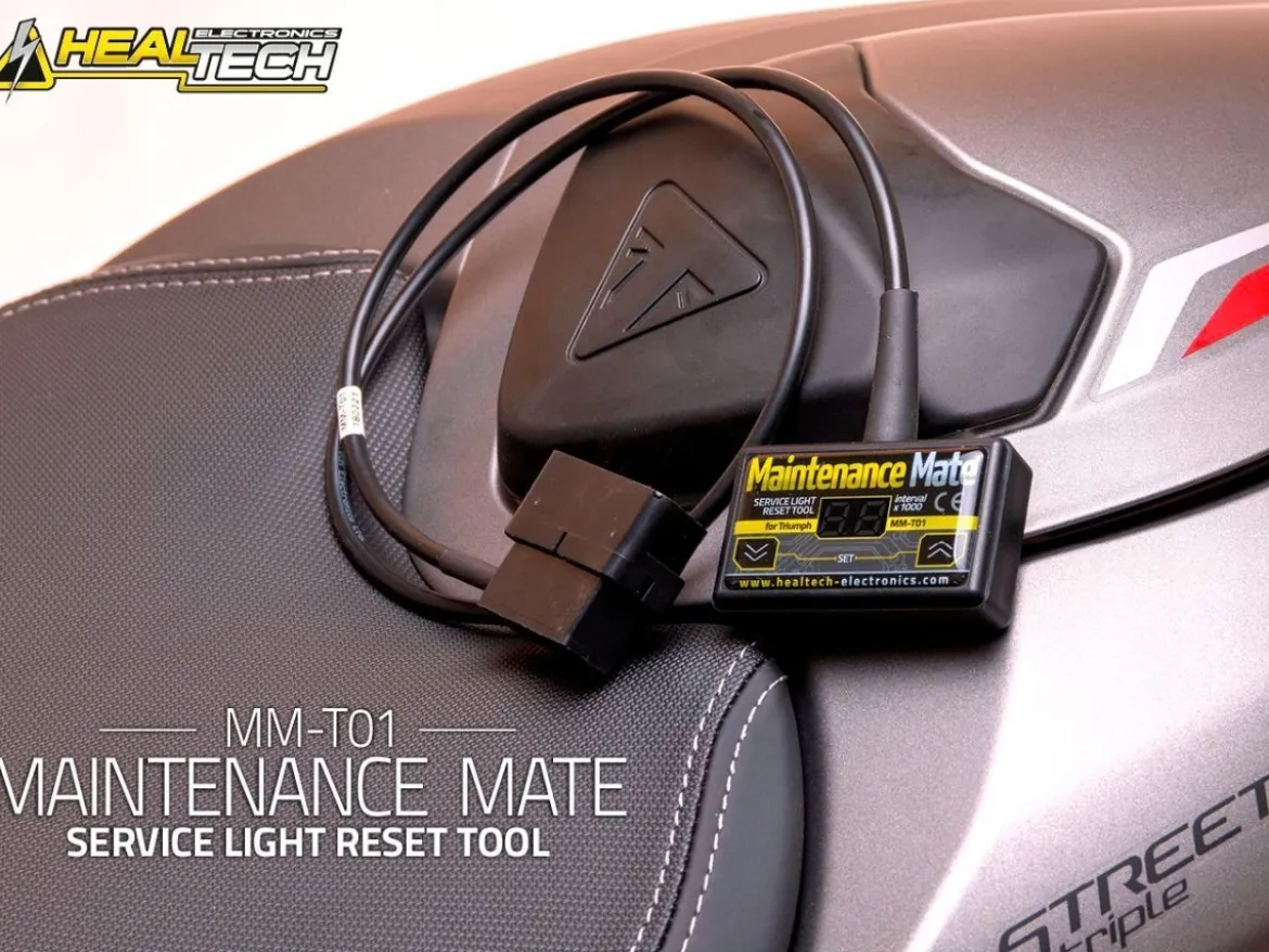 MAINTENANCE MATE RESET SPIA HEALTECH TRIUMPH STREET TRIPLE 765 S / R / RS 2022-2024