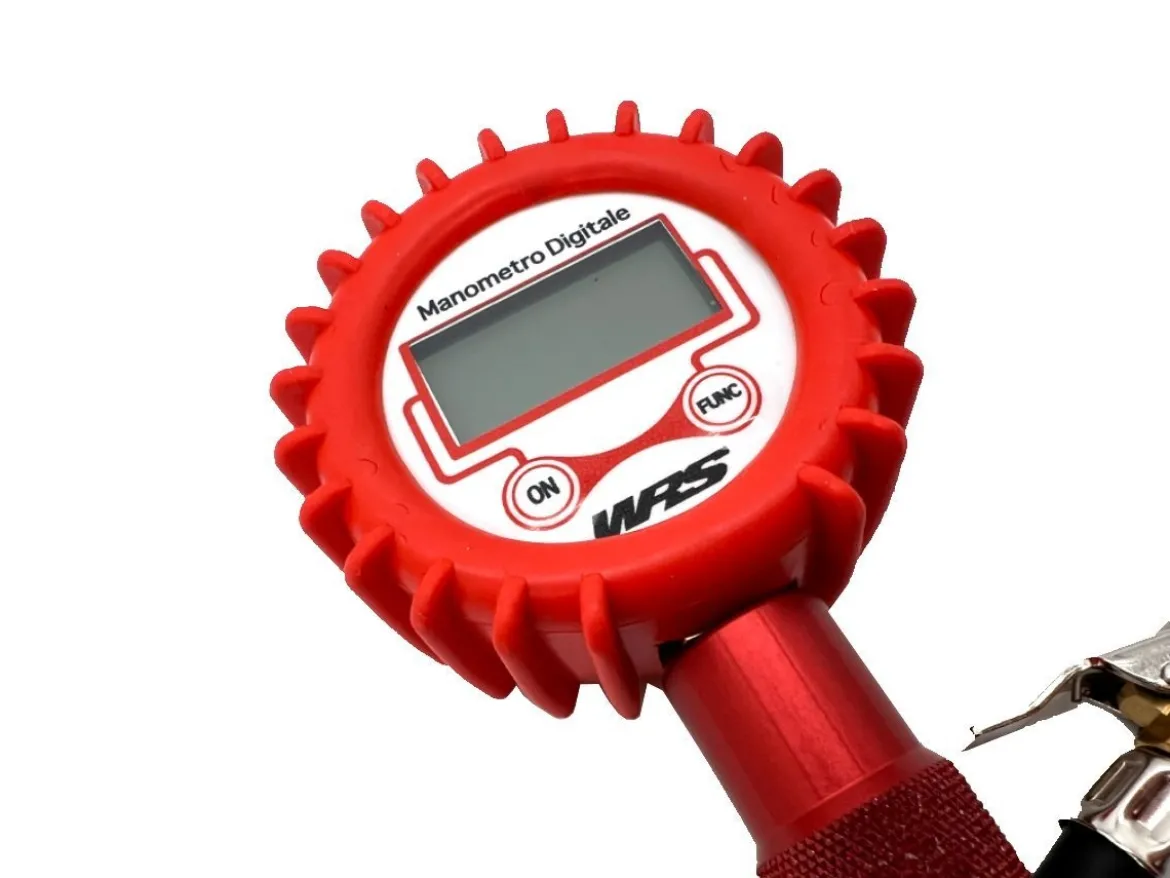 MANOMETRO DIGITALE VERIFICA PRESSIONE PNEUMATICI TVR 63MM