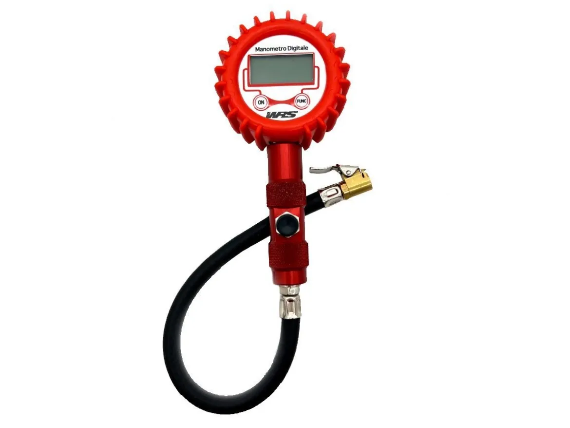 MANOMETRO DIGITALE VERIFICA PRESSIONE PNEUMATICI TVR 63MM