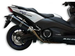 MARMITTA MAXI WILD LION OMOLOGATA MALOSSI YAMAHA T MAX 530 IE 4T LC EURO 4 2017+ (J415E)