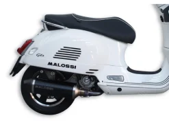 MARMITTA RX BLACK OMOLOGATA MALOSSI VESPA GTS SUPER HPE 300 IE 4T LC EURO 4 2019-2020 (MA36M)