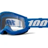 MASCHERA 100% STRATA 2 BLUE LENTE TRASPARENTE