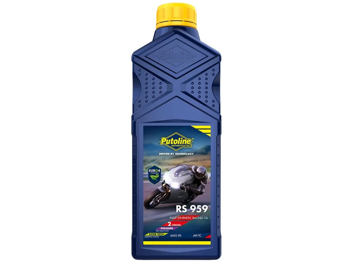 OLIO MISCELA PUTOLINE 2T ESTER TECH RS 959 100% SINTETICO JASO FD 1LT
