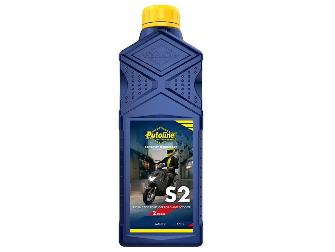 OLIO MISCELA PUTOLINE 2T S2 SEMI-SINTETICO JASO FD 1LT