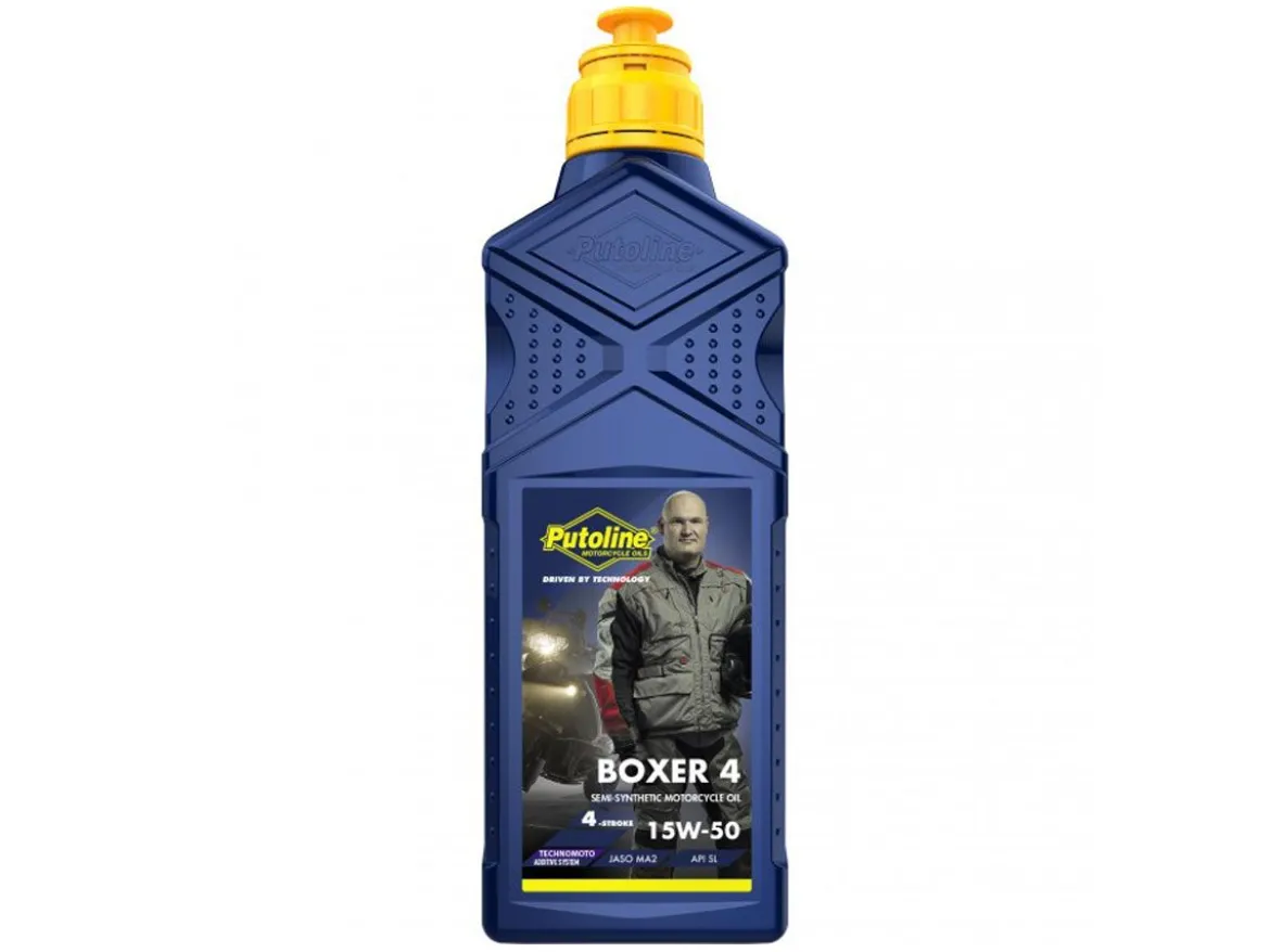 OLIO MOTORE PUTOLINE 4T BOXER SEMI-SINTETICO JASO MA2 API SM 15W50 1LT