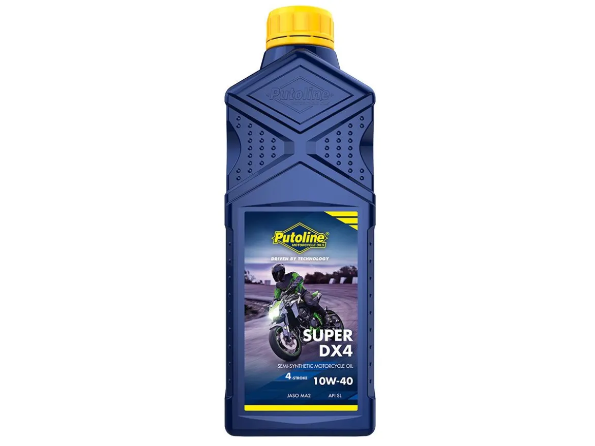 OLIO MOTORE PUTOLINE 4T SUPER DX 4 SEMI SINTETICO JASO MA2 API SL 10W40 1LT