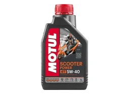 OLIO MOTORE SCOOTER POWER 4T MOTUL 5W40 100% SINTETICO 1LT
