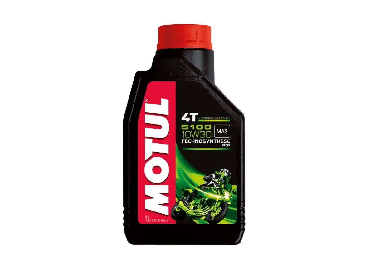 OLIO MOTORE SINTETICO 4T MOTUL 5100 10W 30 1LT