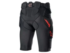 PANTALONCINI BIONIC PRO SHORTS ALPINESTARS NERO / ROSSO