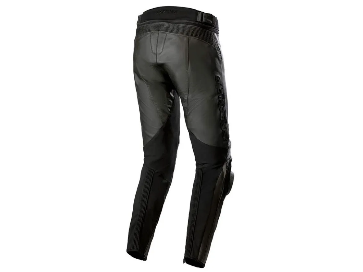PANTALONI PELLE LUNGHI MISSILE V3 ALPINESTARS NERO / NERO