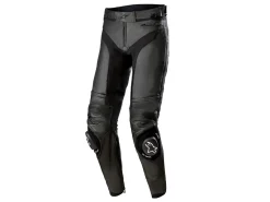 PANTALONI PELLE LUNGHI MISSILE V3 ALPINESTARS NERO / NERO