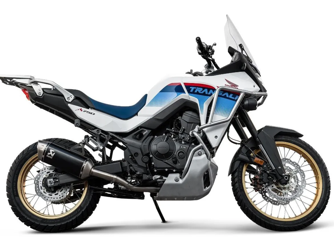 PARACALORE CARBONIO AKRAPOVIC HONDA XL 750 TRANSALP 2023-2026