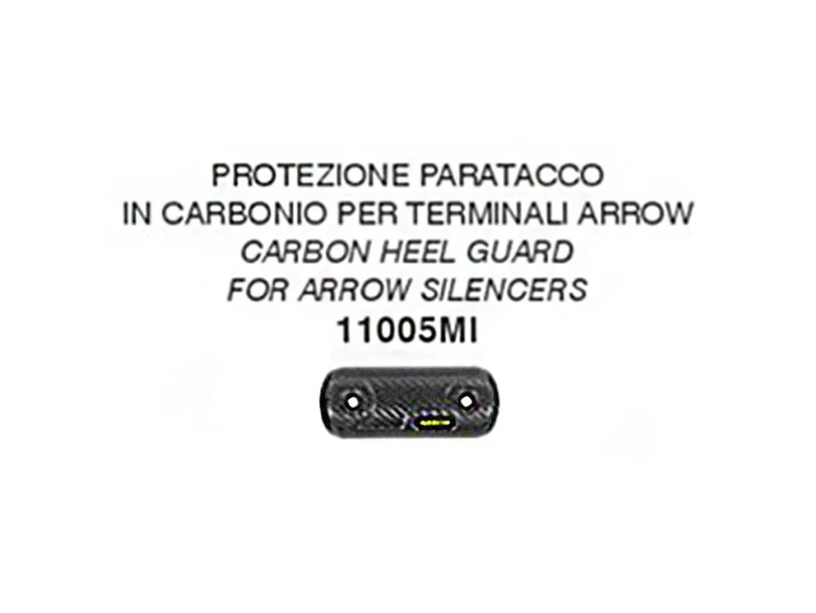 PARACALORE CARBONIO ARROW CFMOTO 450 MT 2024-2025