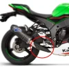 PARACALORE CARBONIO TERMIGNONI KAWASAKI ZX-10R-RR 2020-2025