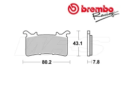 PASTIGLIE FRENO BREMBO Z04 BMW M 1000 RR 2025