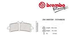 PASTIGLIE FRENO BREMBO Z04 DUCATI PANIGALE 1299 / R FINAL EDITION 2015-2018